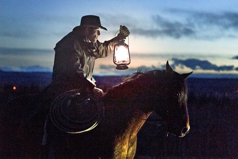 cowboy horse lantern2
